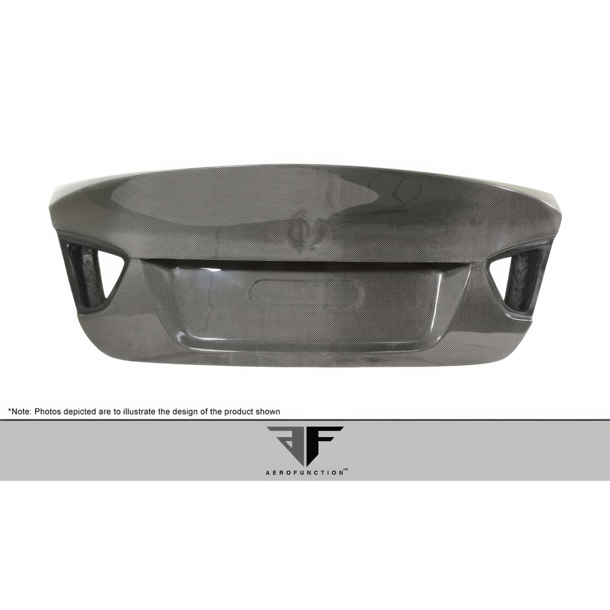 Modify your BMW 3-Series 2006 with our Exterior/Trunks - Frontal view of the trunk lid part