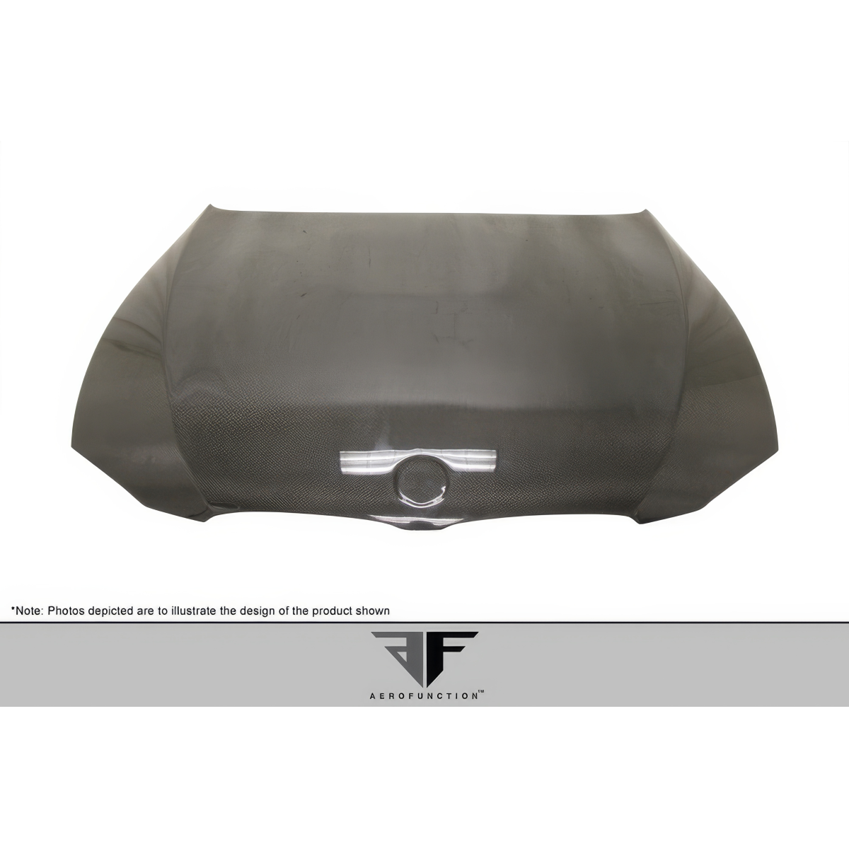 Modify your BMW 3-Series 2007 with our Exterior/Hoods - Part shown from a top down angle flat view
