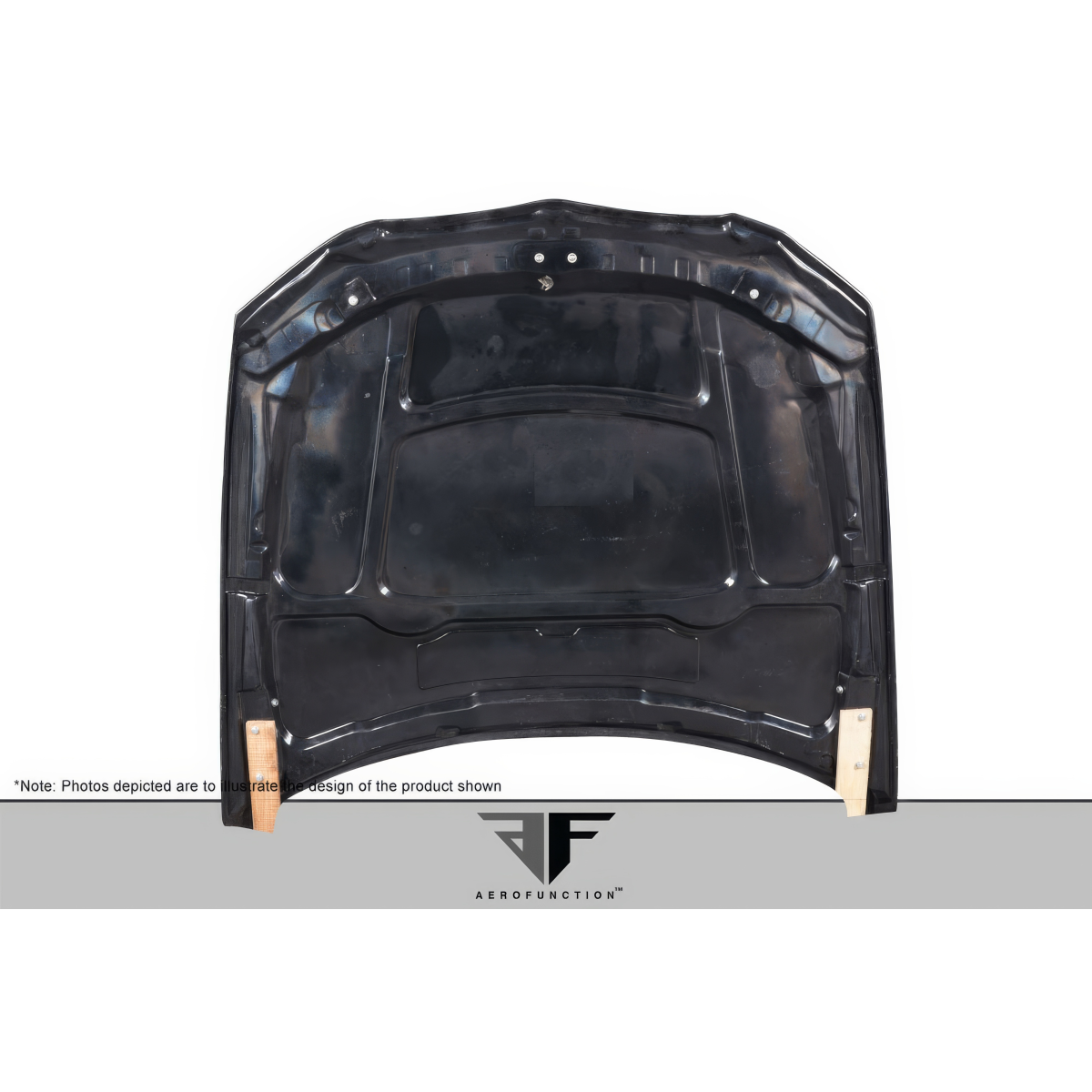 Modify your BMW 3-Series 2007 with our Exterior/Hoods - Part shown from a top down view