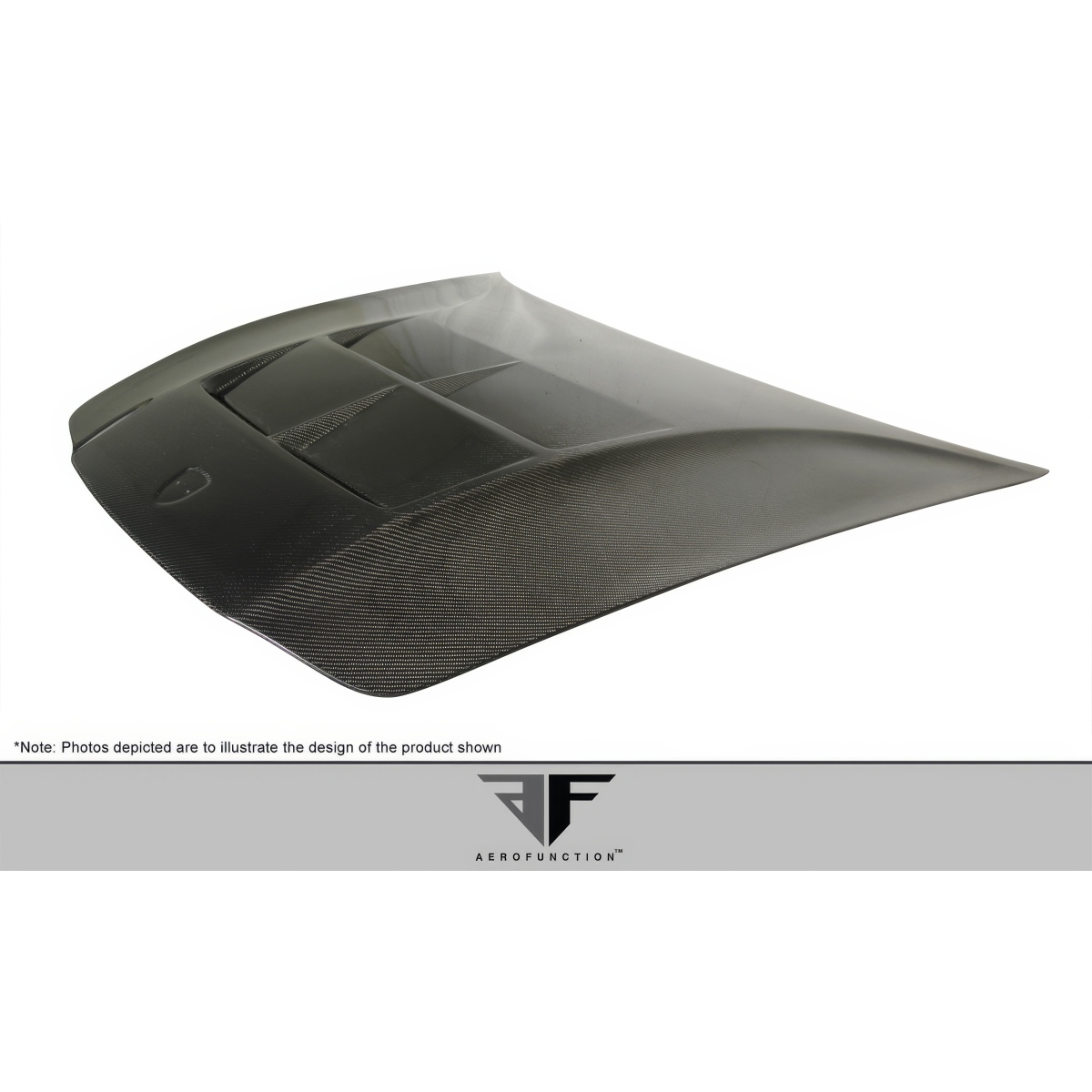 Modify your Porsche Panamera 2010 with our Exterior/Hoods - Part shown at a slight angle from the side