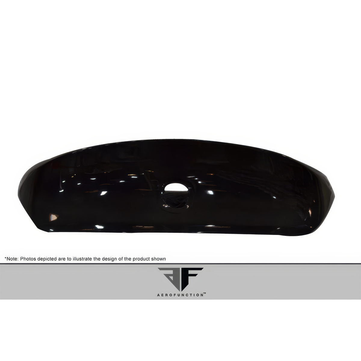 Modify your BMW 6-Series 2004 with our Exterior/Trunks - Front view of carbon fiber trunk lid part