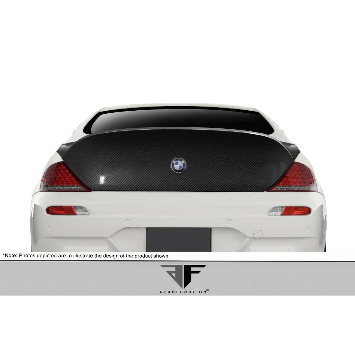 Modify your BMW 6-Series 2004 with our Exterior/Trunks - Rear view angle of BMW 6 Series trunk lid