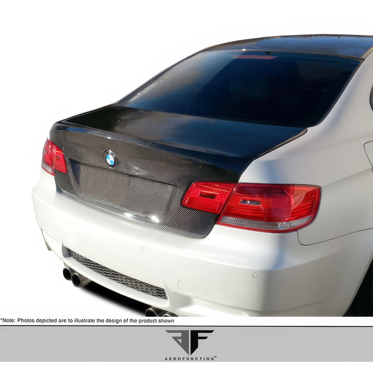 Modify your BMW 3-Series 2007 with our Exterior/Trunks - View from slightly above and to the side