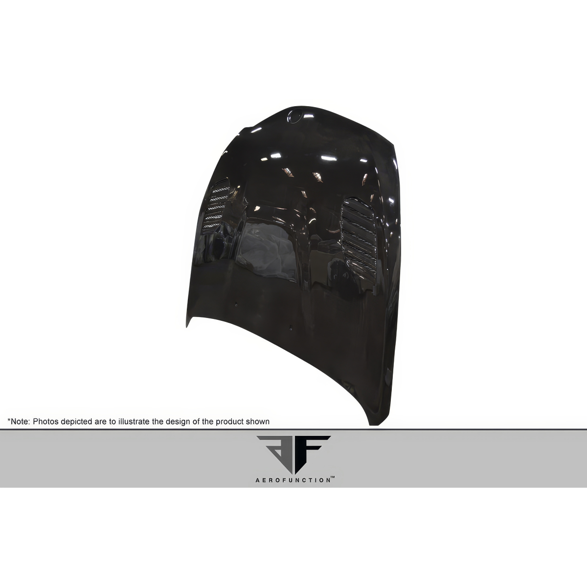 Modify your BMW 6-Series 2004 with our Exterior/Hoods - Front view angle of the carbon hood