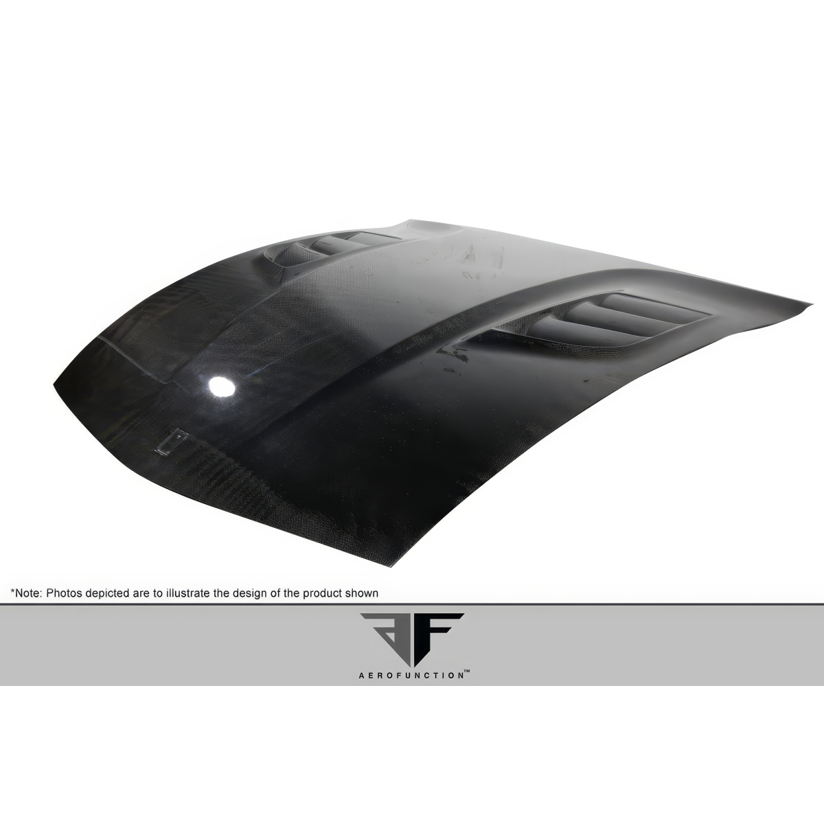 Modify your Ferrari 599 2006 with our Exterior/Hoods - Angled view showing the race hood design