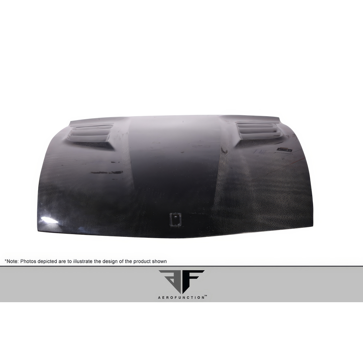 Modify your Ferrari 599 2006 with our Exterior/Hoods - Image shows part from a top down angle