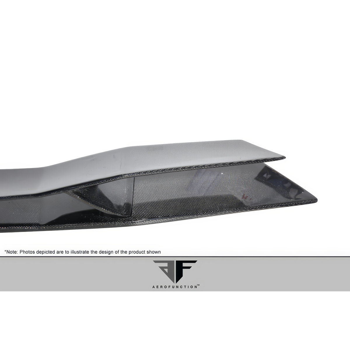 Modify your Lamborghini Aventador 2011 with our Exterior/Wings - Part is viewed at a slight angle from above