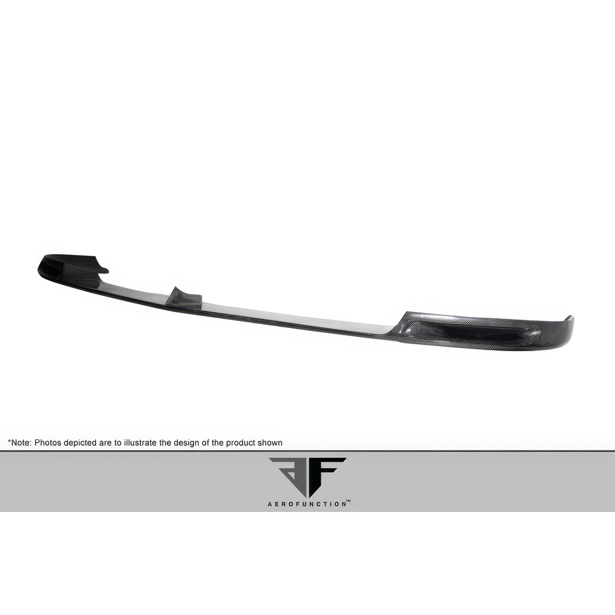 Modify your Mercedes-Benz C300 2012 with our Exterior/Wings - Side angle view of the front spoiler part