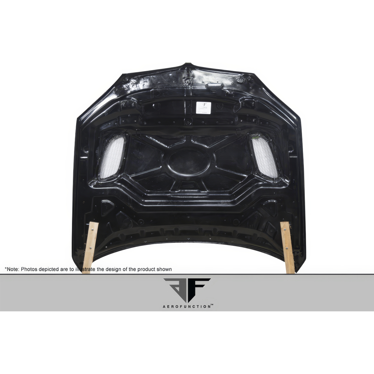 Modify your BMW X6 2015 with our Exterior/Hoods - Viewed from above and slightly angled down