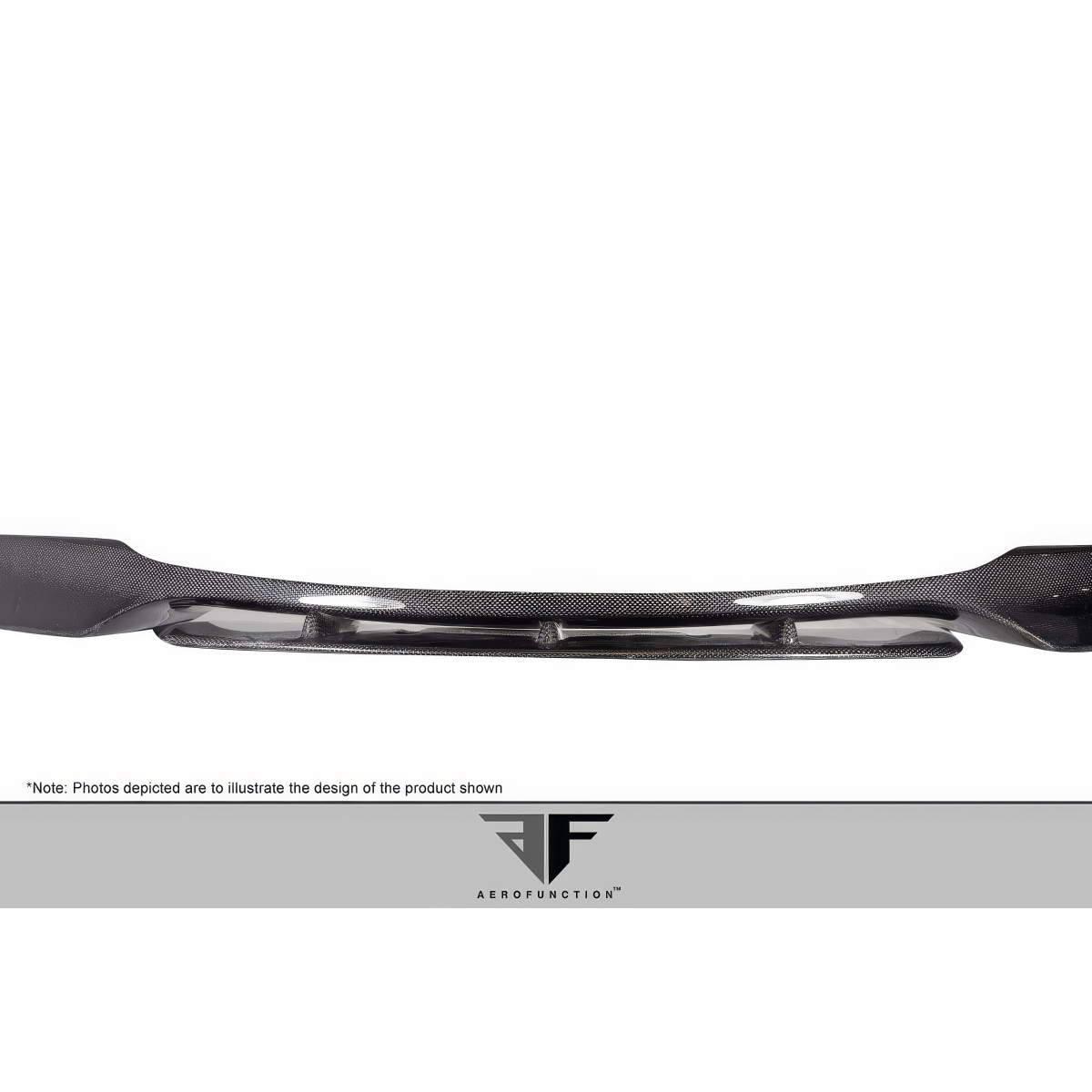 Modify your BMW 5-Series 2013 with our Exterior/Front Bumpers or Lips - Front view showing carbon fiber front lip design