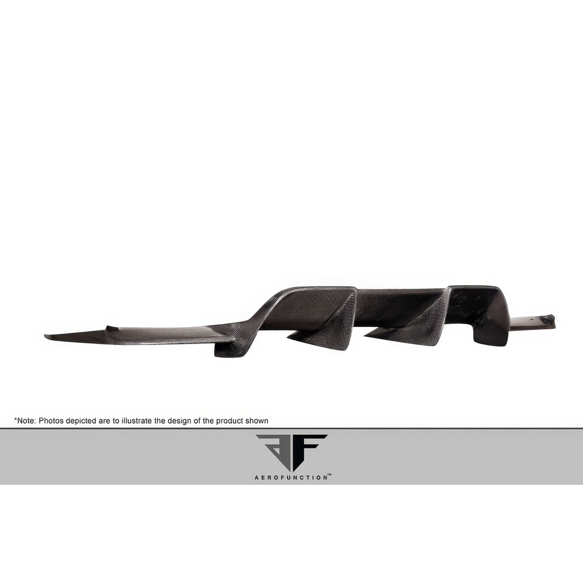 Modify your BMW M6 2012 with our Exterior/Diffusers - Side view showcasing the diffuser design