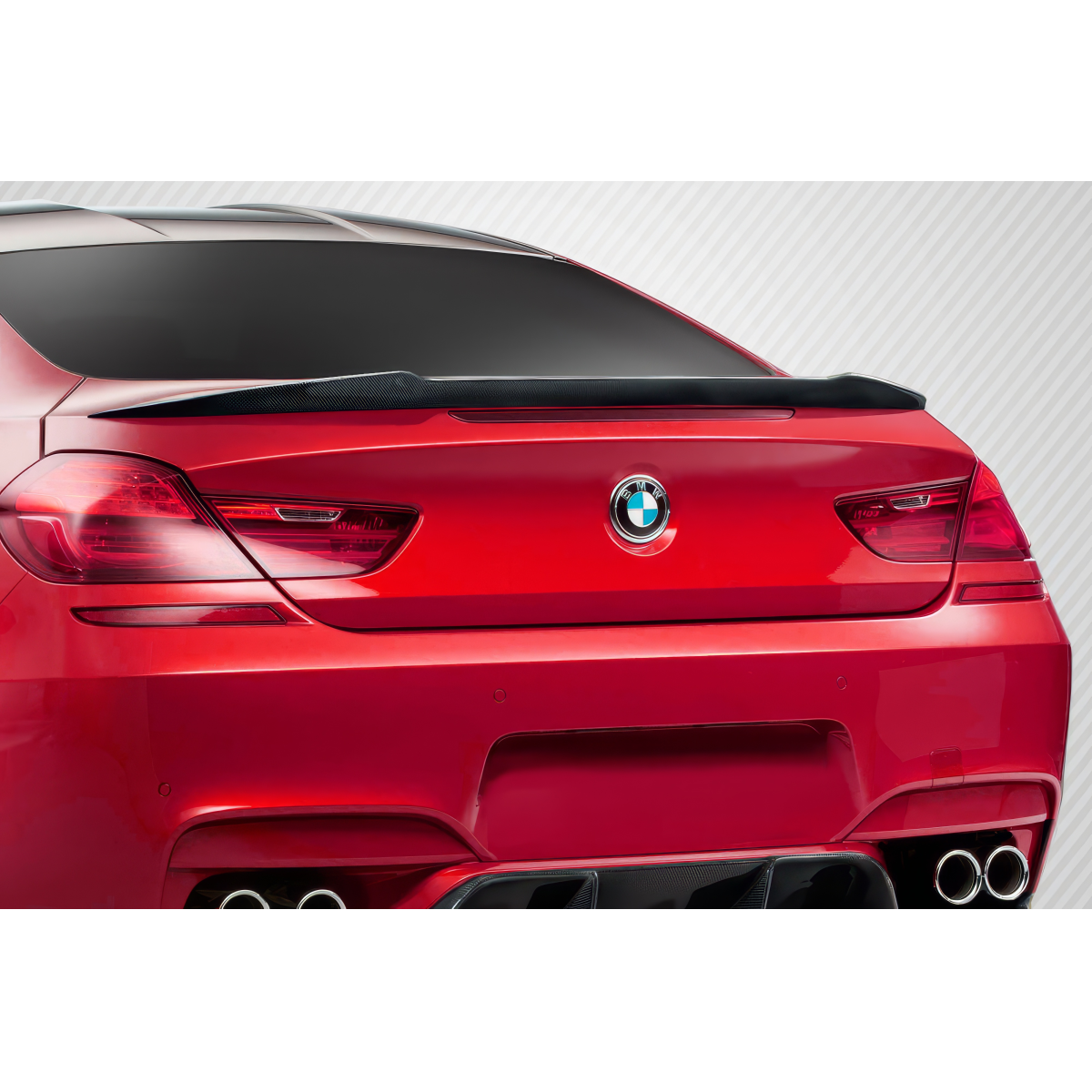 Modify your BMW 6-Series 2011 with our Exterior/Wings - Rear view angle of BMW 6 Series car part