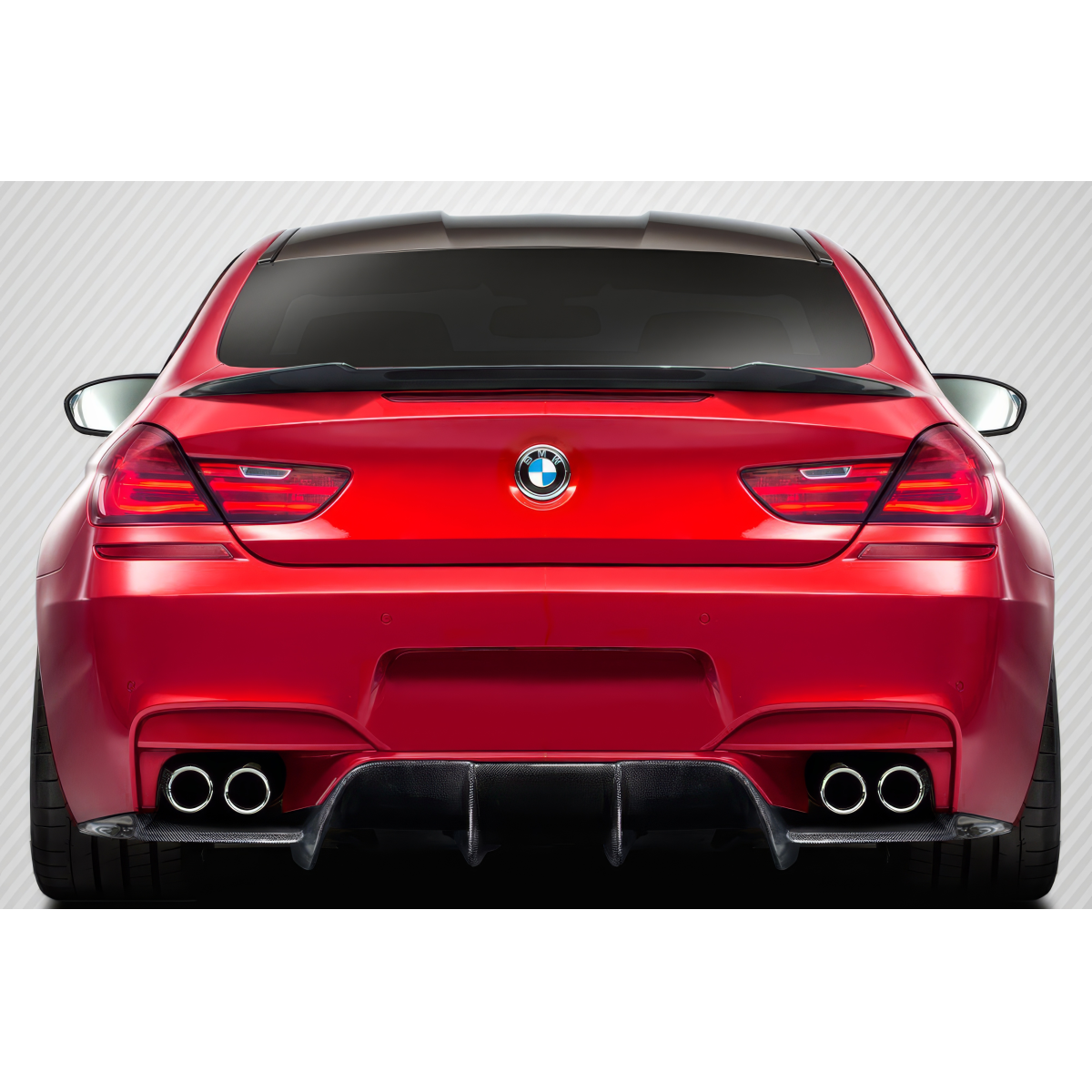 Modify your BMW 6-Series 2011 with our Exterior/Wings - Viewing angle is from the rear side