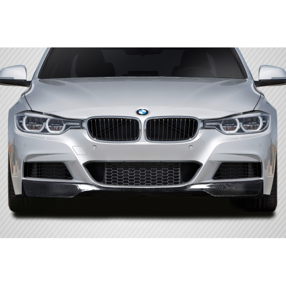 Modify your BMW 3-Series 2012 with our Exterior/Wings - Front view of the car part at eye level