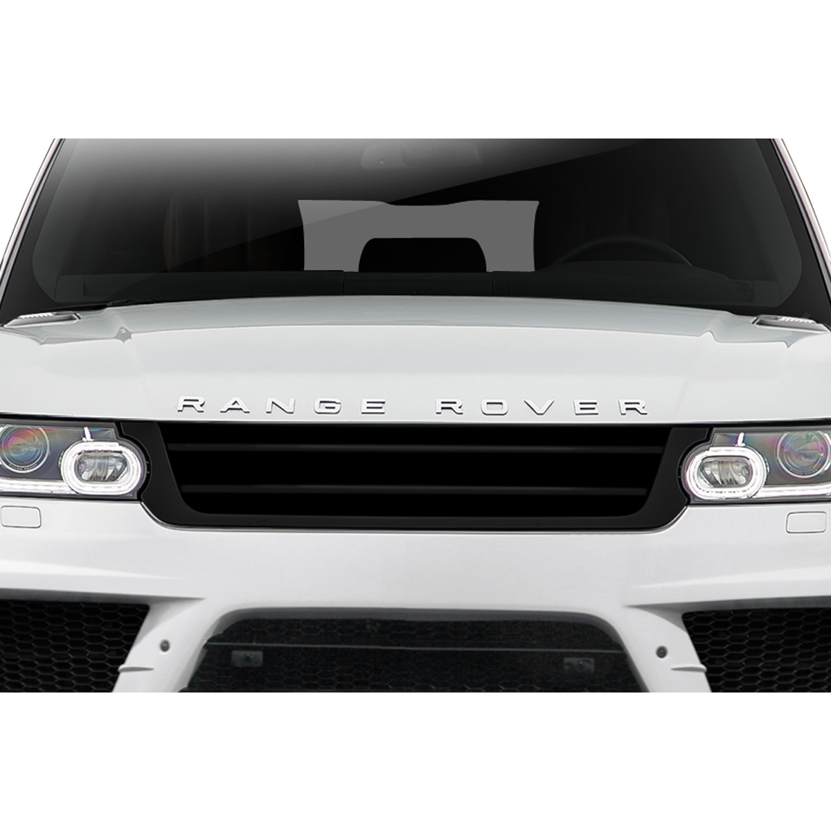 Modify your Land Rover Range Rover Sport 2014 with our Exterior/Complete Body Kits - Front view of the Land Rover Range Rover Sport