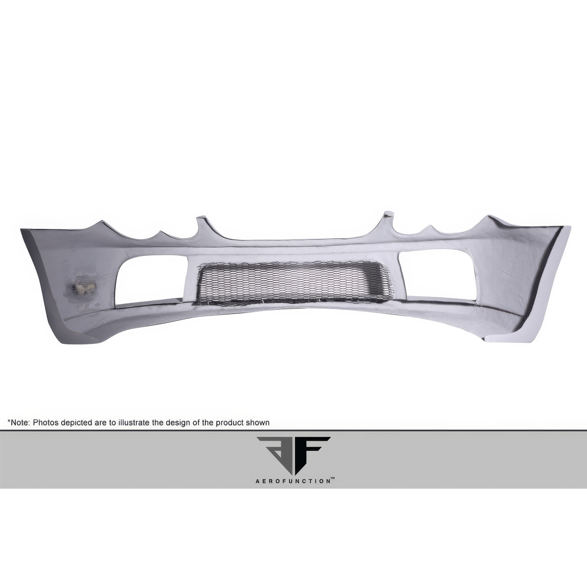 Modify your Mercedes-Benz SL-Class 2003 with our Exterior/Front Bumpers or Lips - Front view of the front bumper part