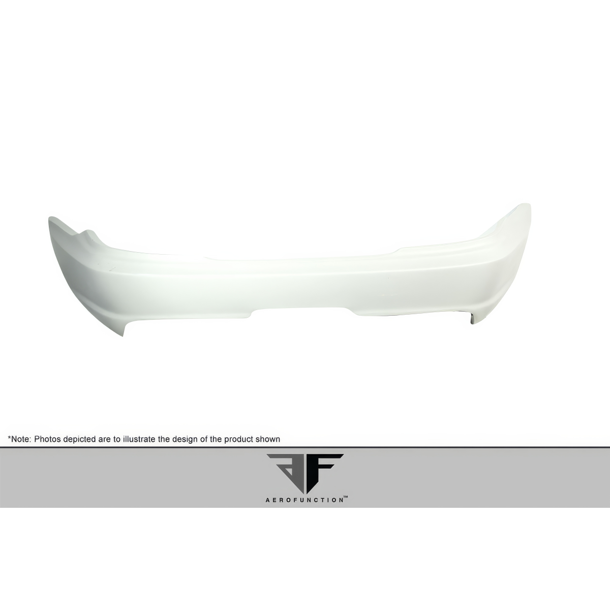 Modify your Mercedes-Benz SL-Class 2003 with our Exterior/Rear Bumpers or Lips - The part is shown at a straight on angle