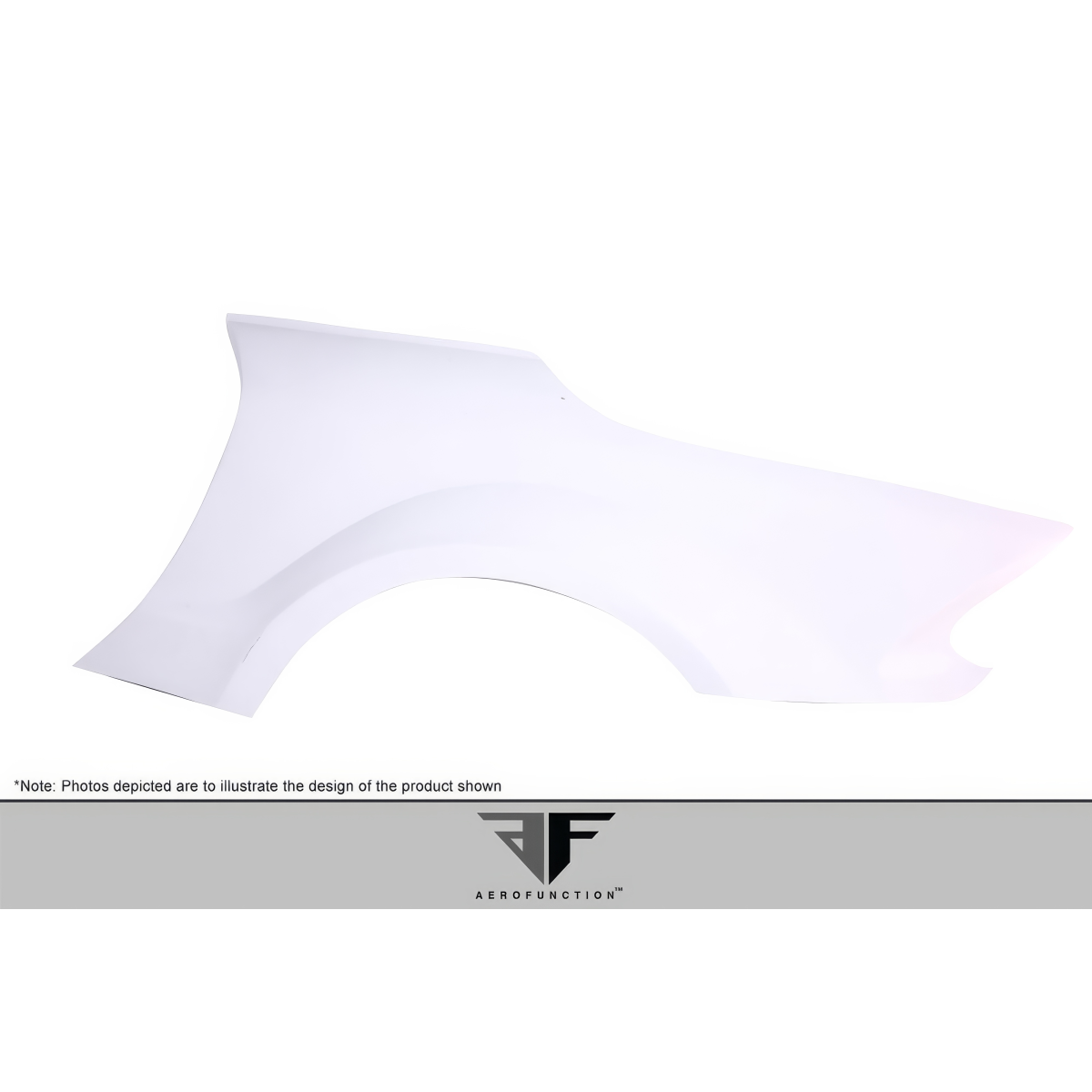 Modify your Mercedes-Benz SL-Class 2003 with our Exterior/Fenders - Side angle view of rear fender part displayed