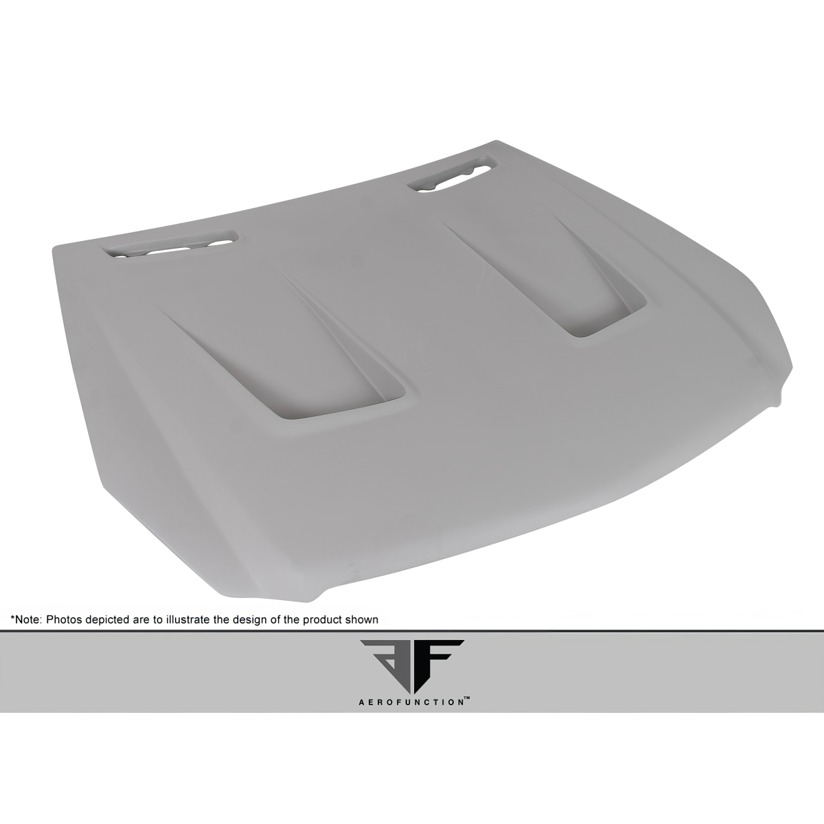 Modify your Mercedes-Benz SL-Class 2003 with our Exterior/Hoods - Front view of an automotive hood part