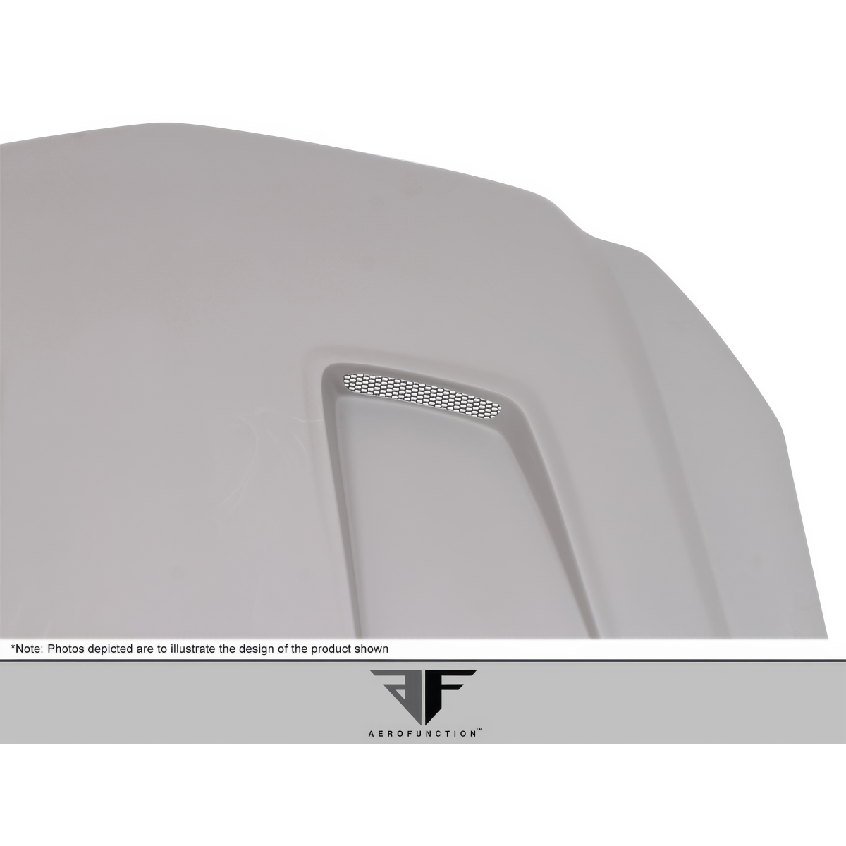 Modify your Mercedes-Benz SL-Class 2003 with our Exterior/Hoods - Part viewed from a slightly elevated angle