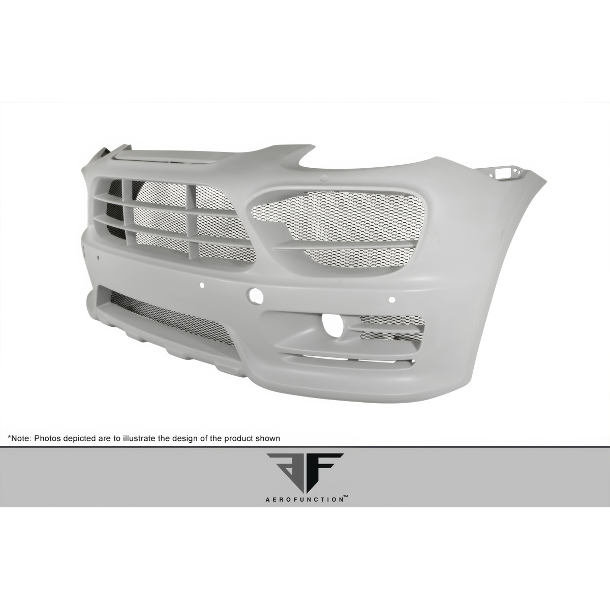 Modify your Porsche Cayenne 2011 with our Exterior/Front Bumpers or Lips - Part shown at a slight side angle