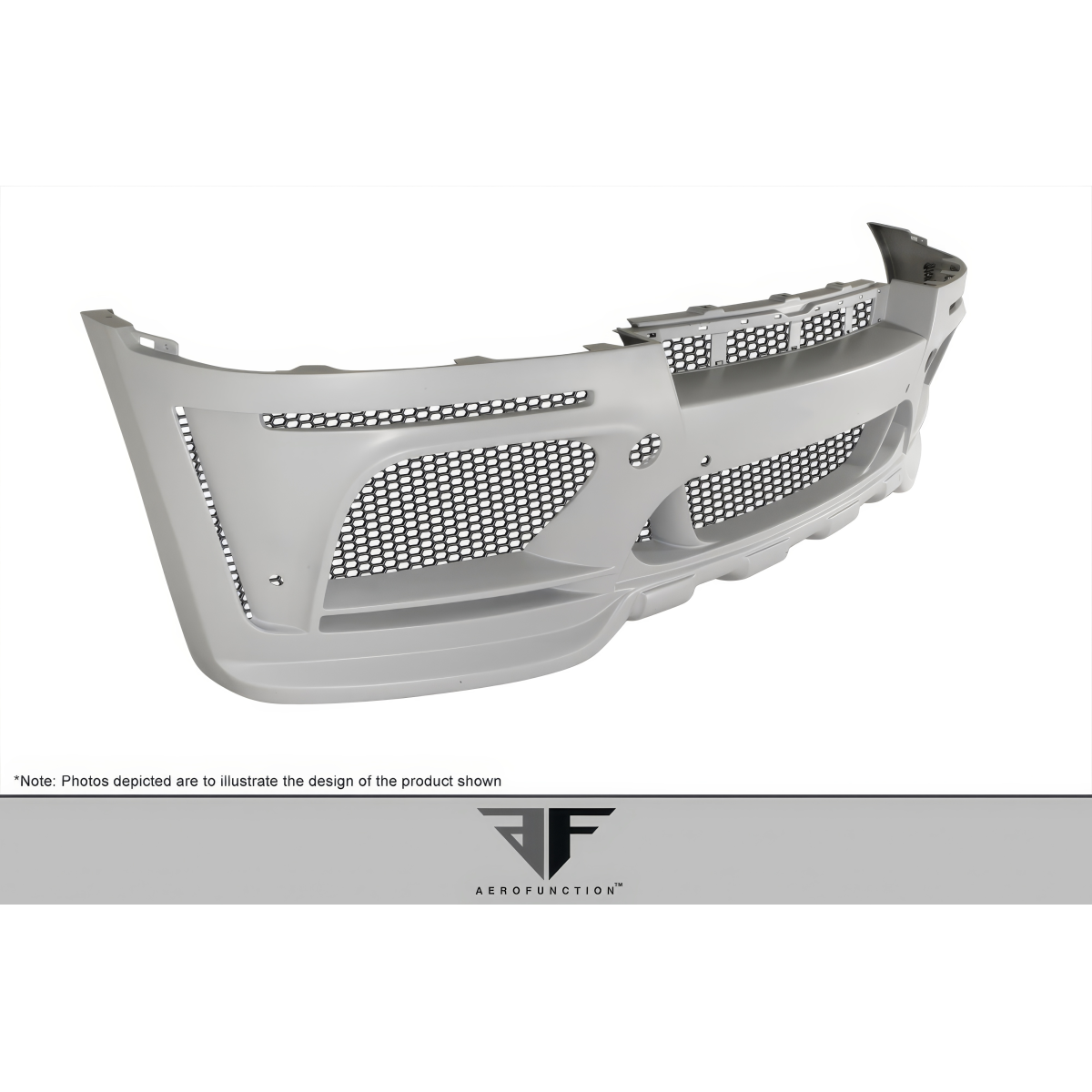 Modify your BMW X5M 2008 with our Exterior/Front Bumpers or Lips - Viewed at a front angle showcasing details