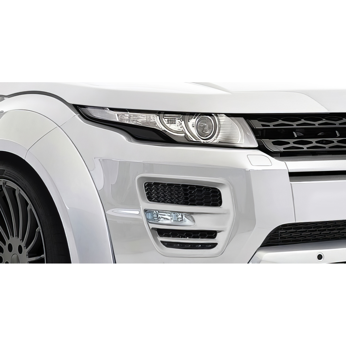 Modify your Land Rover Range Rover Evoque 2012 with our Lighting/Headlights - Front angle of vehicle headlight housing