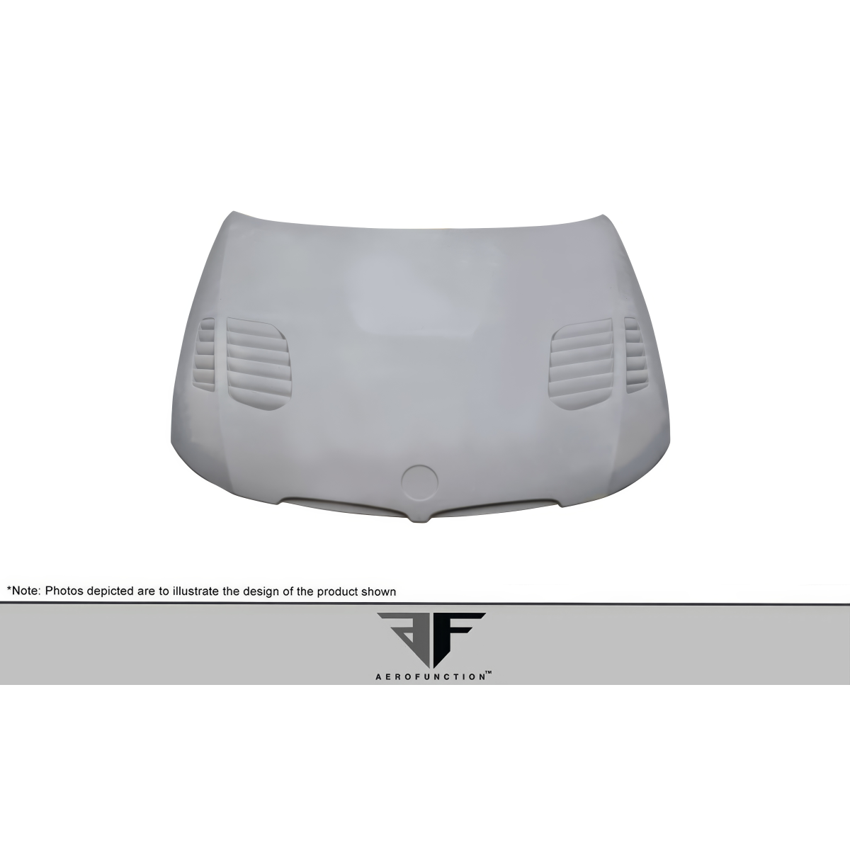 Modify your BMW 3-Series 2006 with our Exterior/Hoods - Frontal view of the BMW hood part