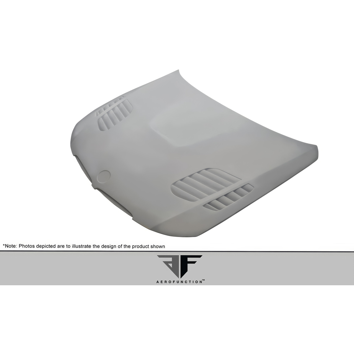 Modify your BMW 3-Series 2006 with our Exterior/Hoods - Top down angle of BMW hood part