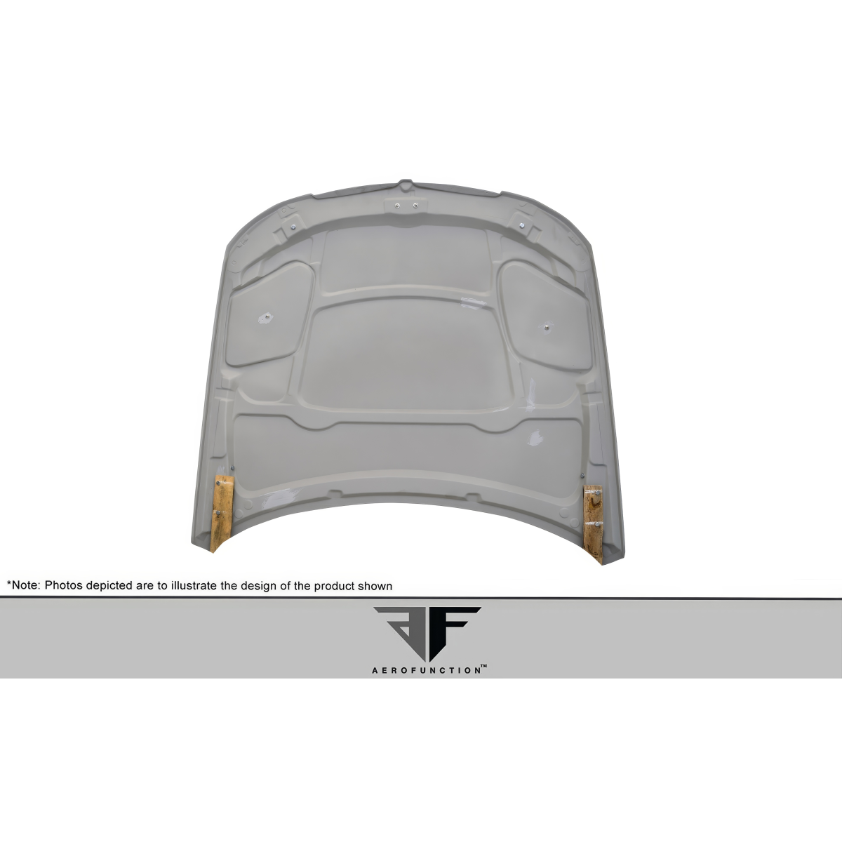 Modify your BMW 3-Series 2006 with our Exterior/Hoods - Top down view at a slight angle