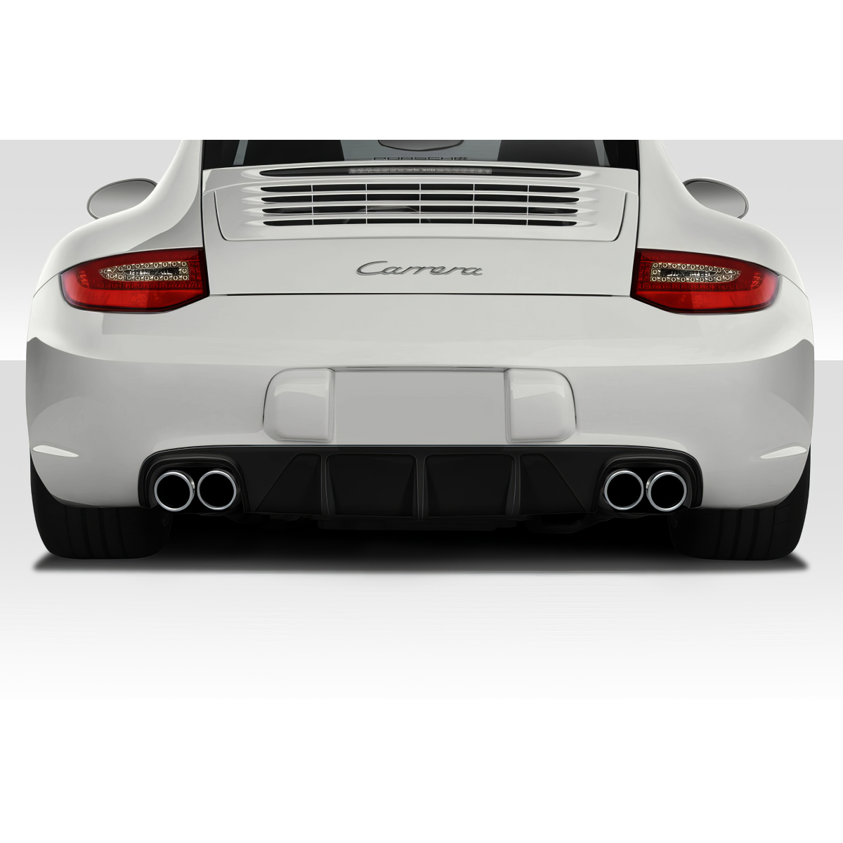 Modify your Porsche 911 2009 with our Exterior/Diffusers - Rear view angle of the vehicle
