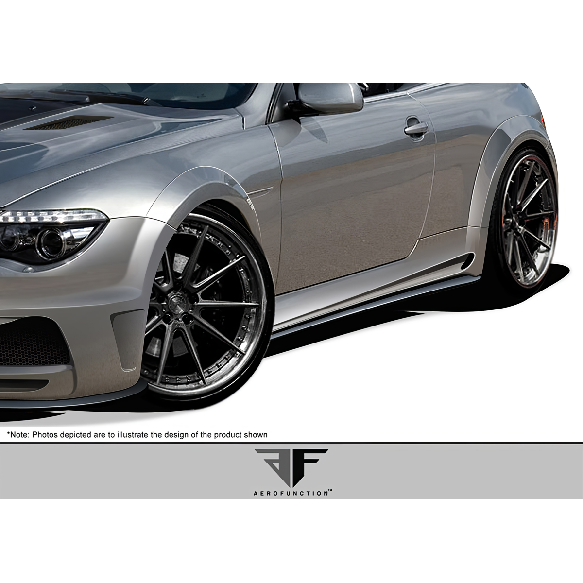 Modify your BMW 6-Series 2004 with our Exterior/Side Skirts - Side view showcasing vehicle profile and skirts