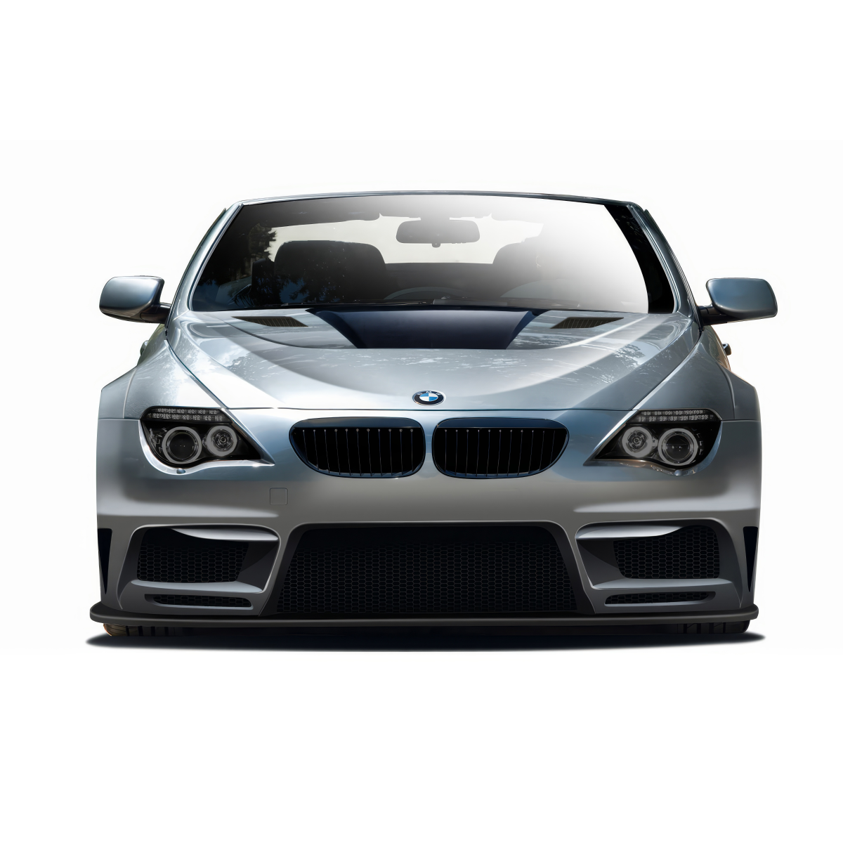 Modify your BMW 6-Series 2004 with our Exterior/Hoods - Front view of the BMW 6 Series M6 E63 E64 car