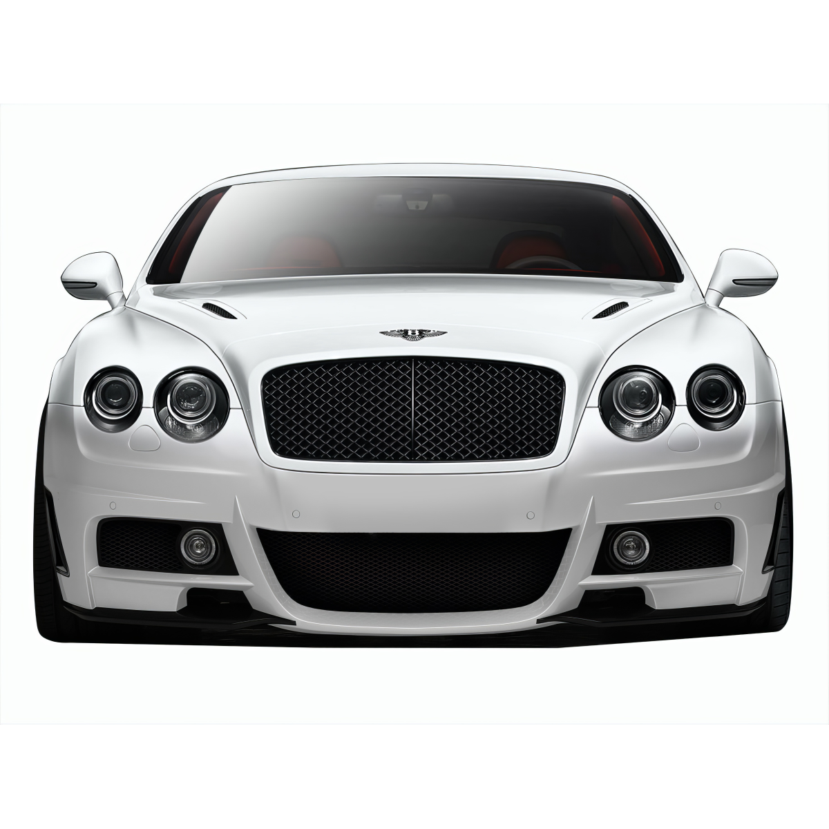 Modify your Bentley Continental 2003 with our Exterior/Complete Body Kits - Front view of the Bentley Continental GT GTC