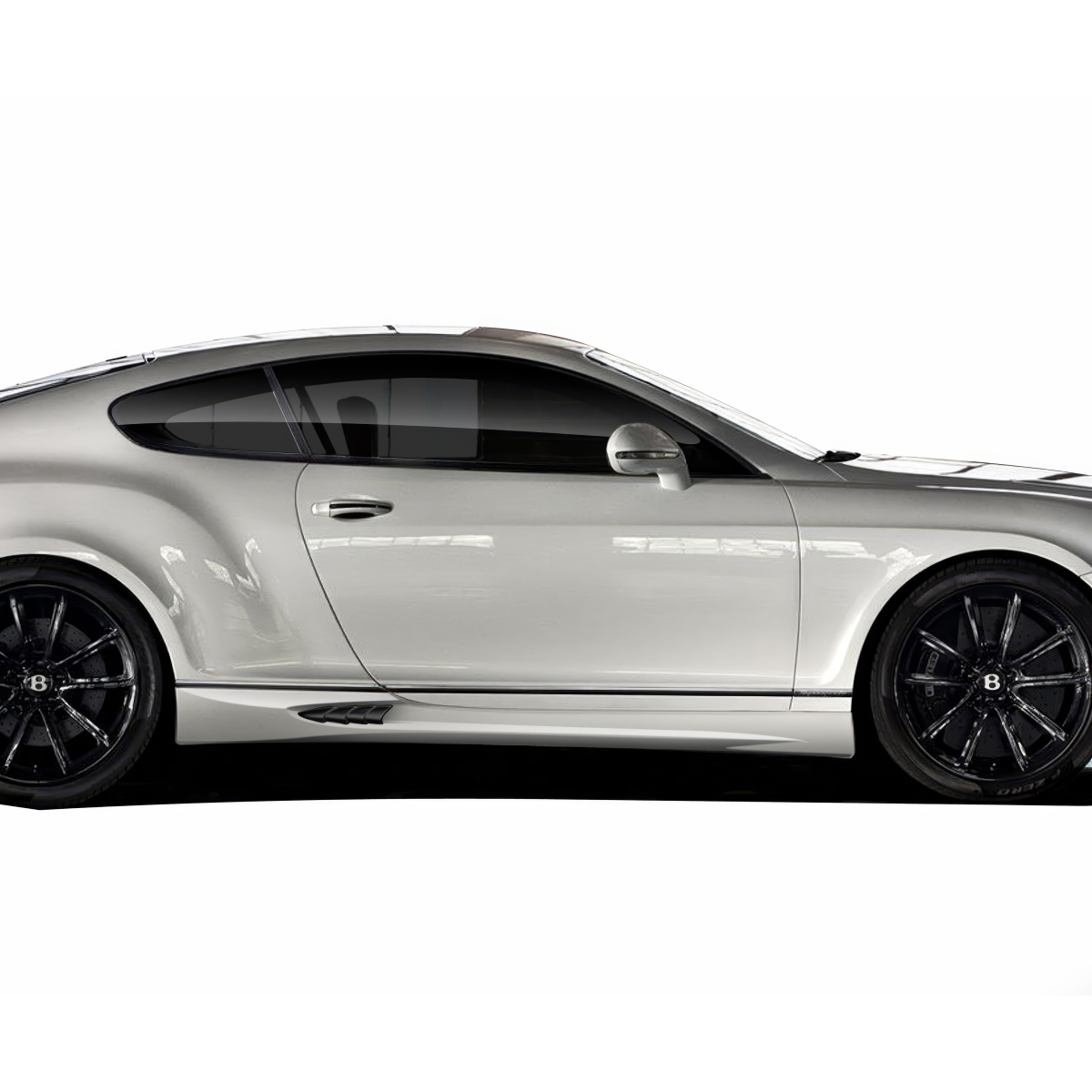 Modify your Bentley Continental 2003 with our Exterior/Complete Body Kits - Side view of vehicle showing sleek design features