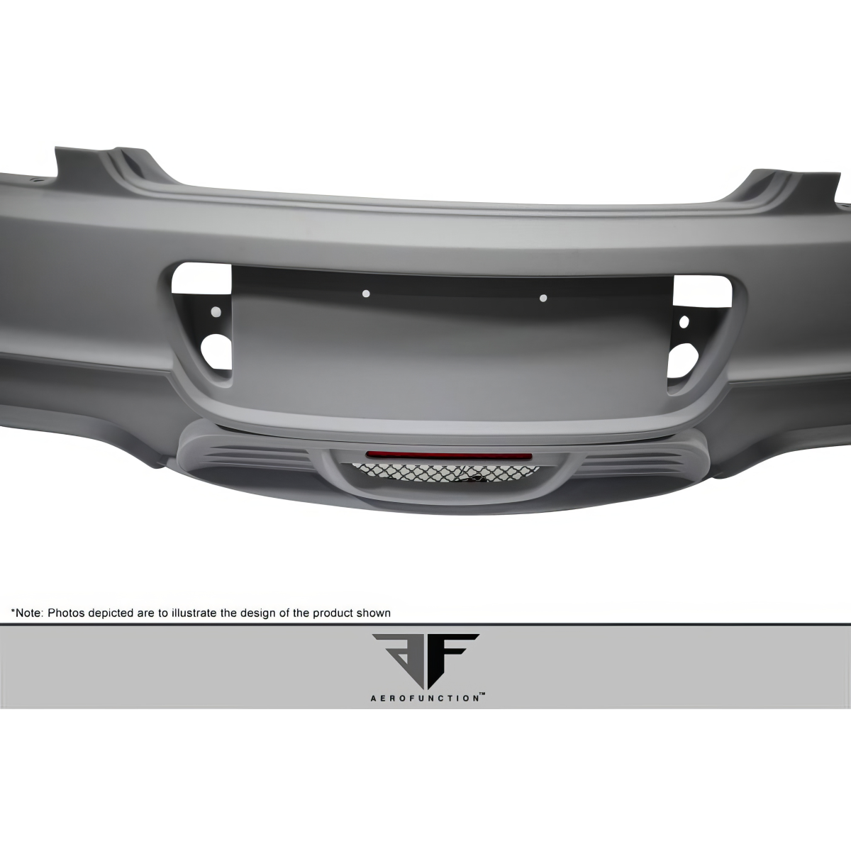 Modify your Bentley Continental 2003 with our Exterior/Rear Bumpers or Lips - Front view of rear bumper part