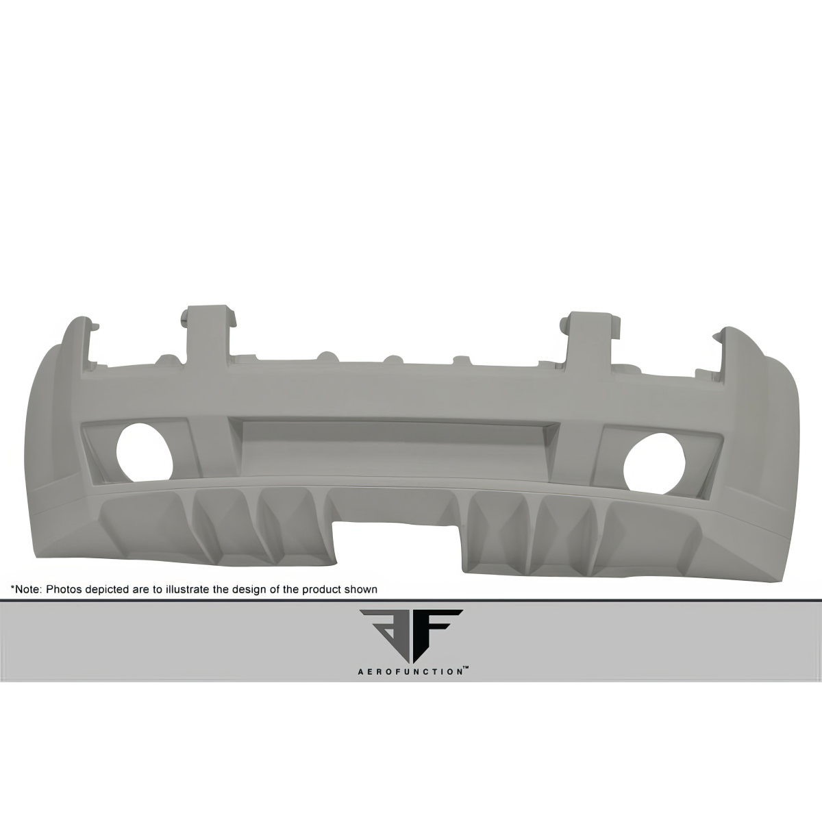Modify your Lamborghini Gallardo 2004 with our Exterior/Rear Bumpers - Frontal view of the rear bumper part