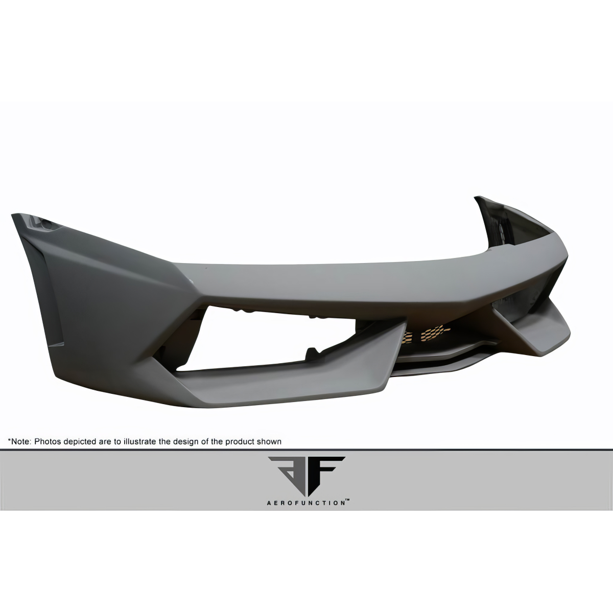 Modify your Lamborghini Gallardo 2009 with our Exterior/Front Bumpers - Front view at a slight upward angle