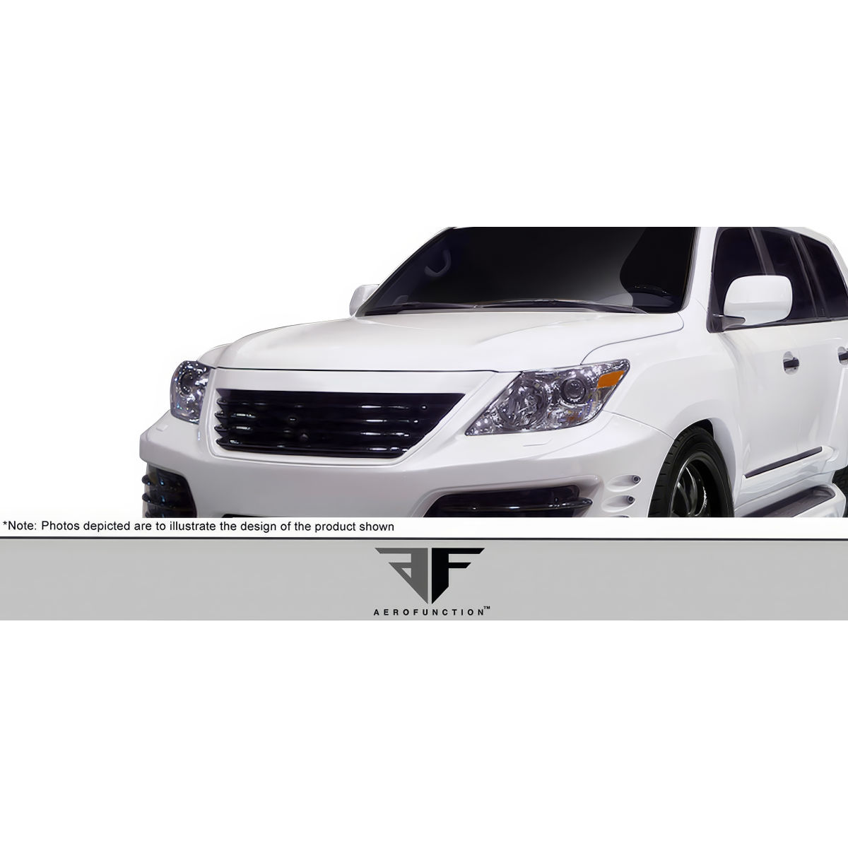 Modify your Lexus LX570 2008 with our Exterior/Grilles - Front angle showcasing the grille design