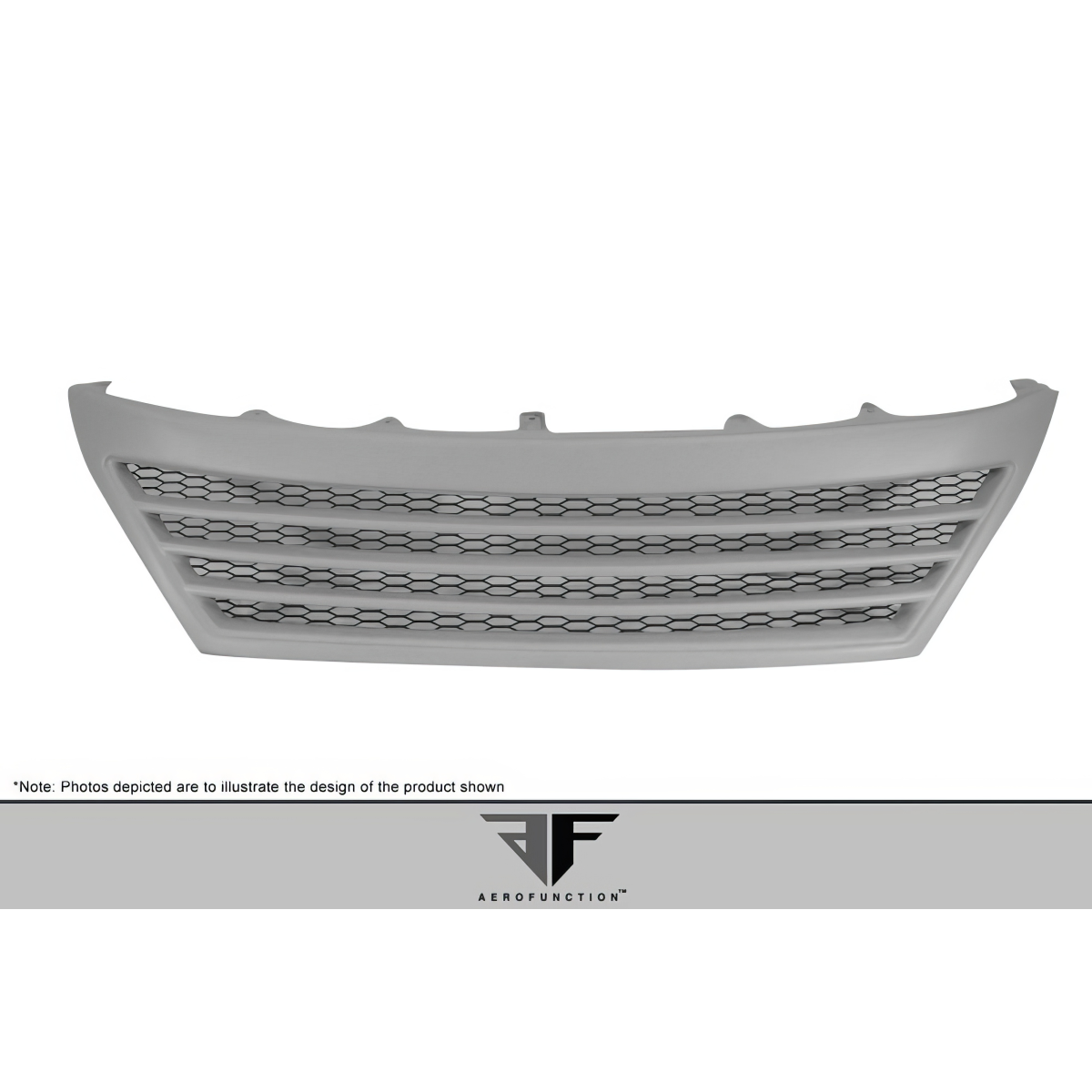 Modify your Lexus LX570 2008 with our Exterior/Grilles - Front view of the car grille part