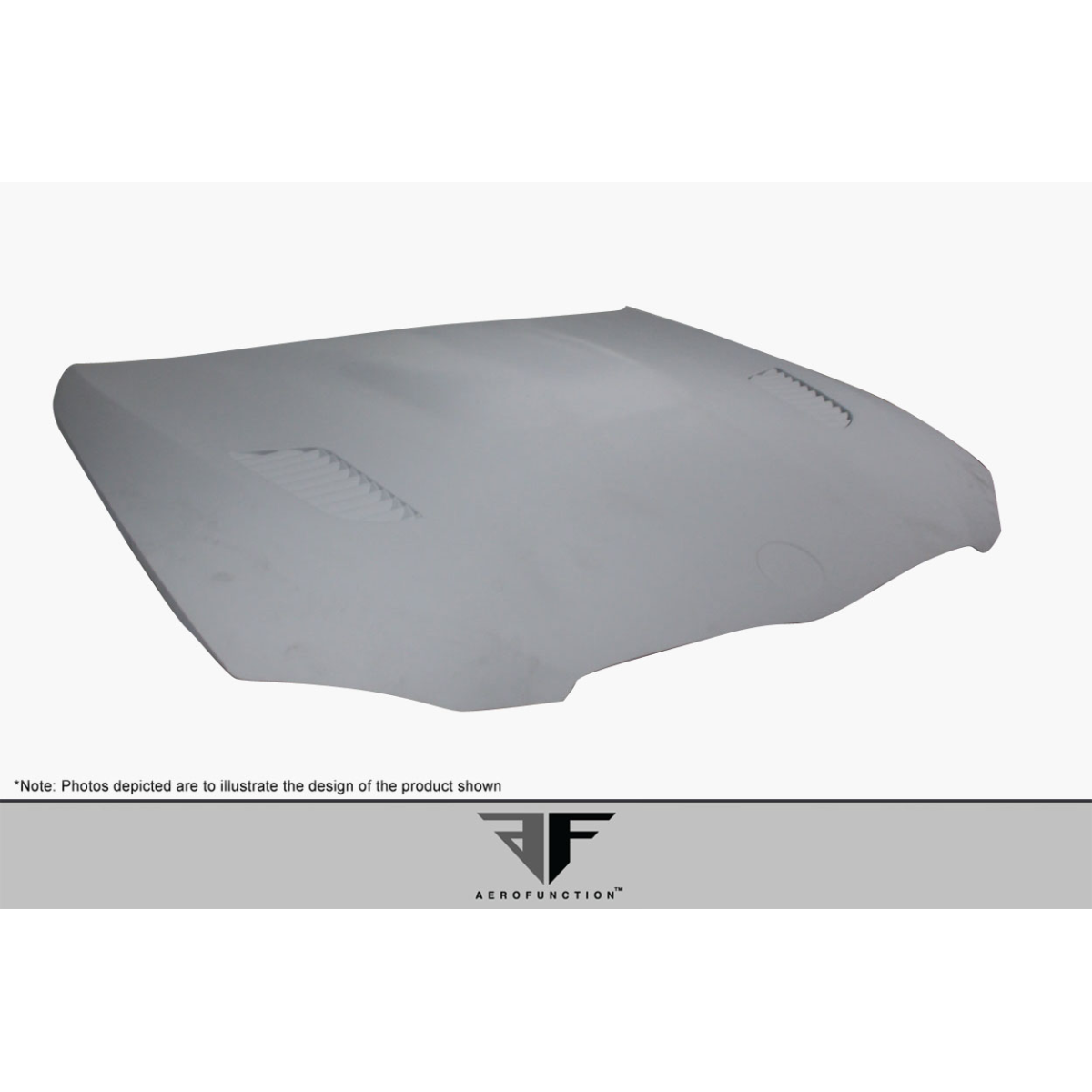 Modify your BMW 3-Series 2011 with our Exterior/Hoods - Top down angle of car hood