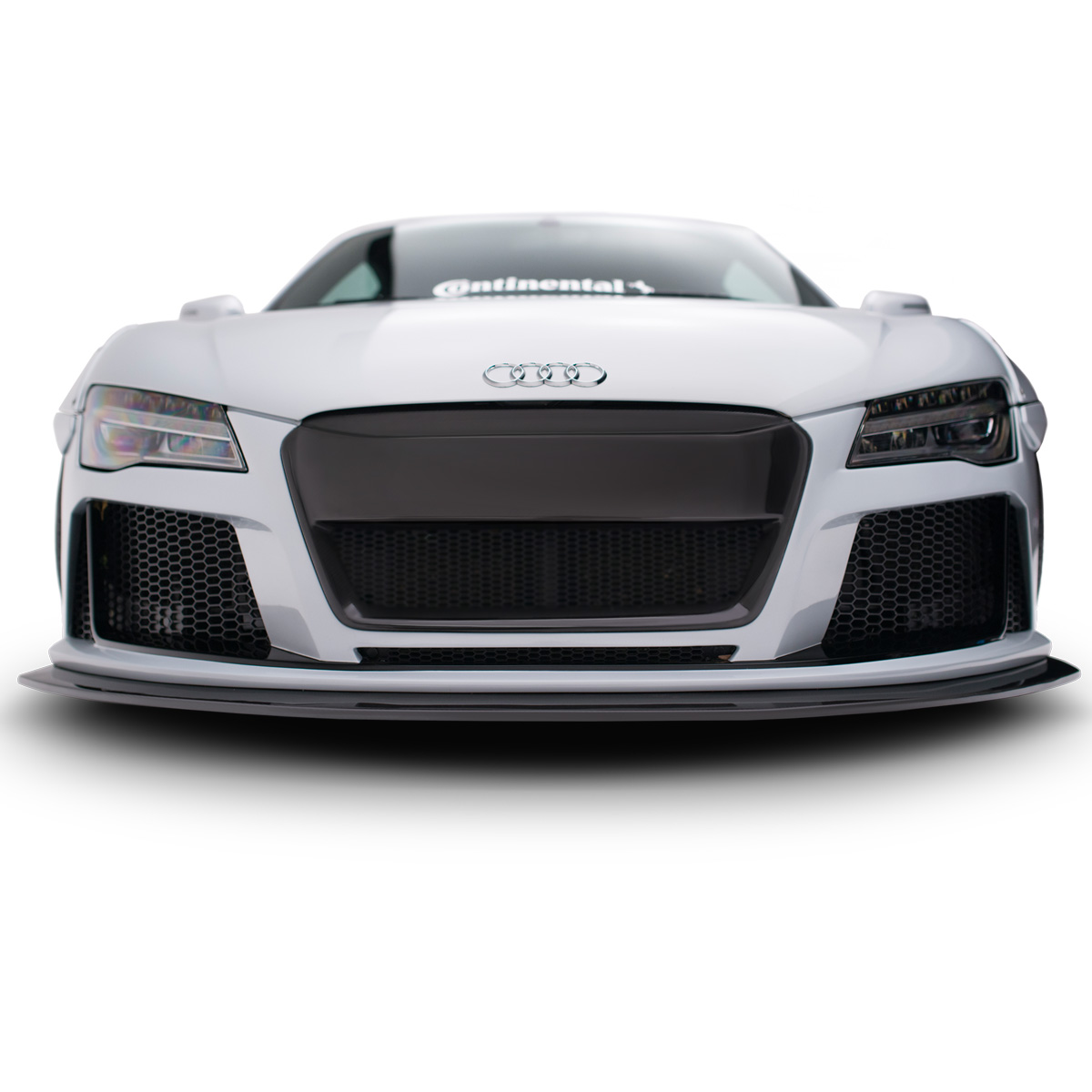 Modify your Audi R8 2008 with our Exterior/Front Bumpers or Lips - Front view of vehicle at a low angle