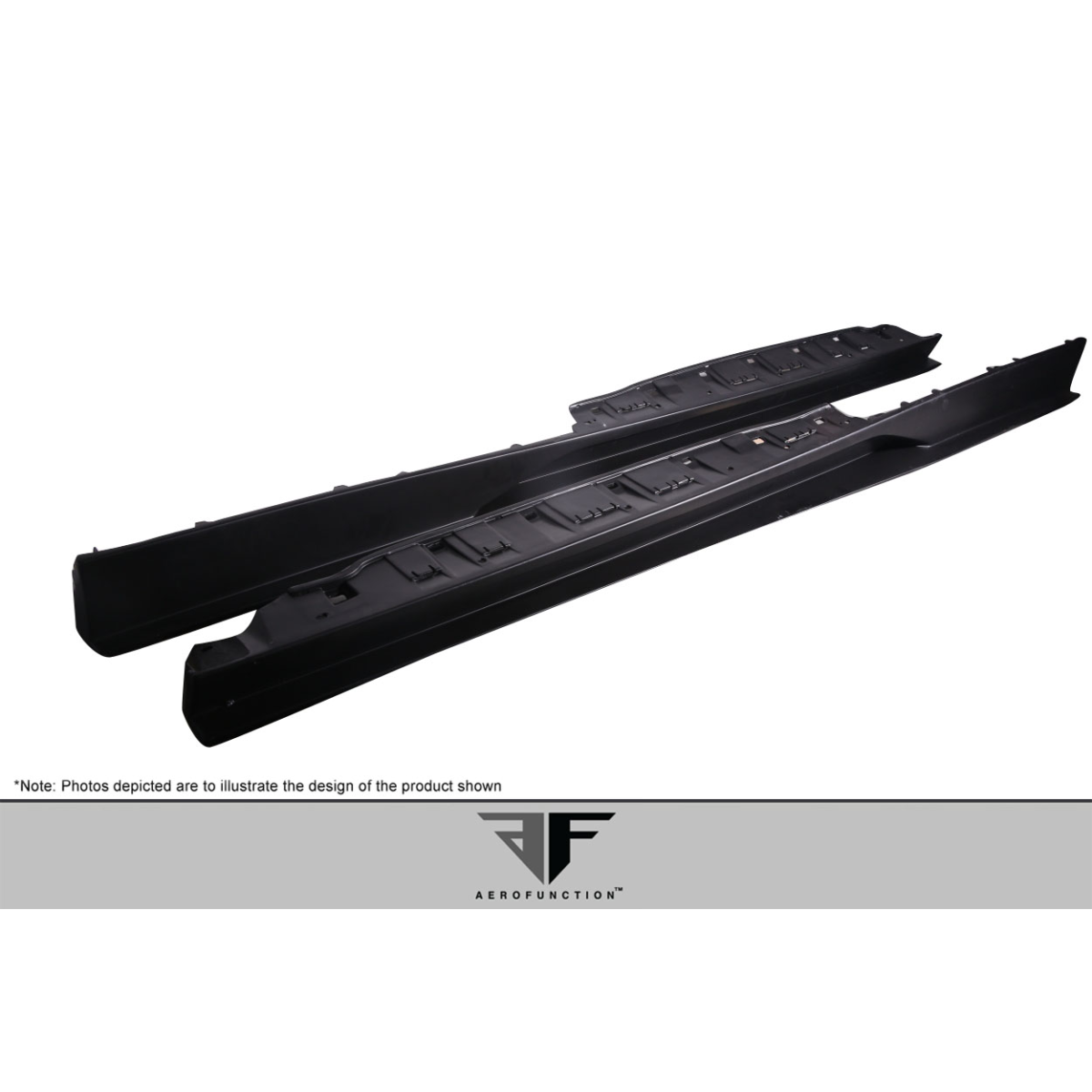 Modify your Audi R8 2008 with our Exterior/Side Skirts - Angle view of side skirts from above