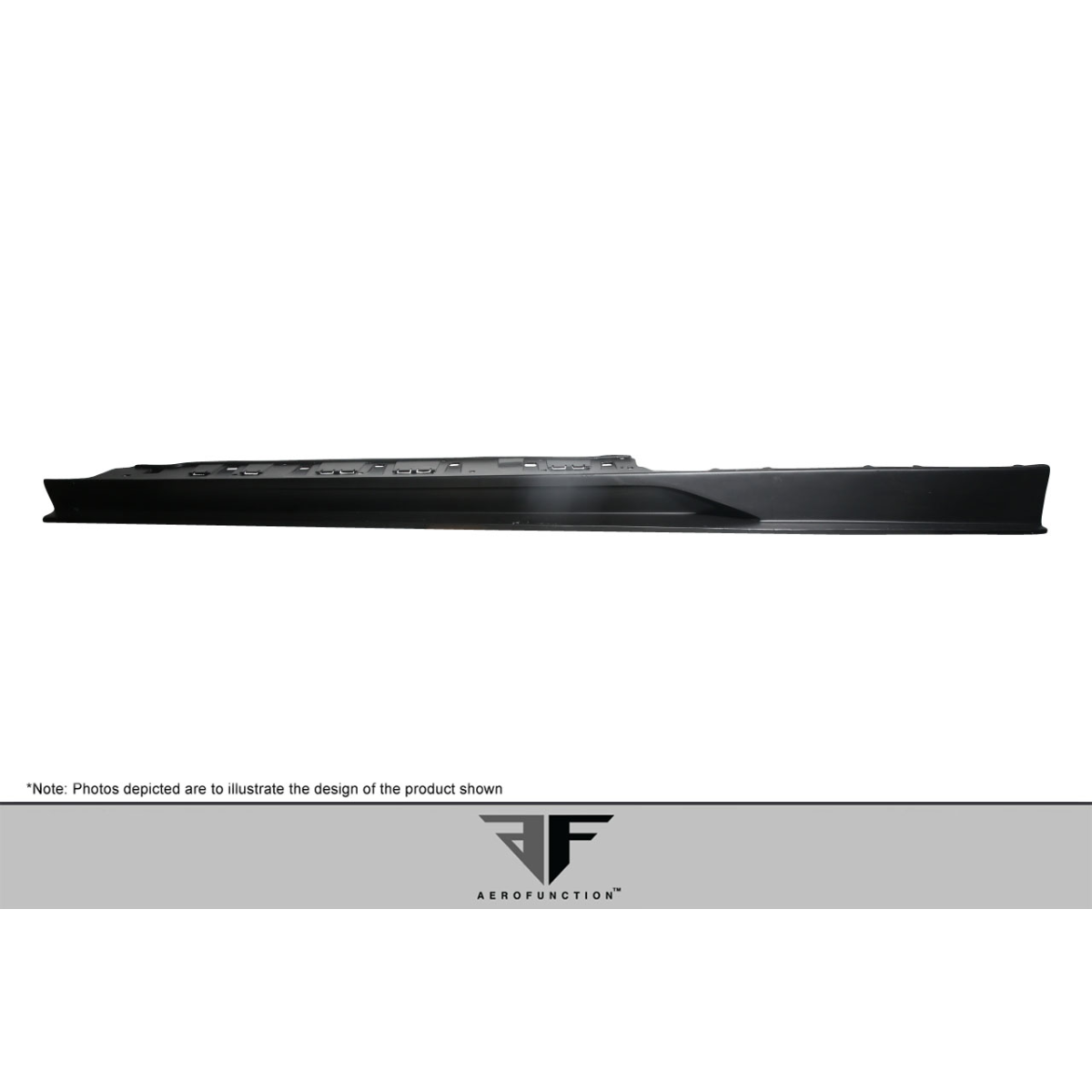 Modify your Audi R8 2008 with our Exterior/Side Skirts - Side view angle of the side skirt part