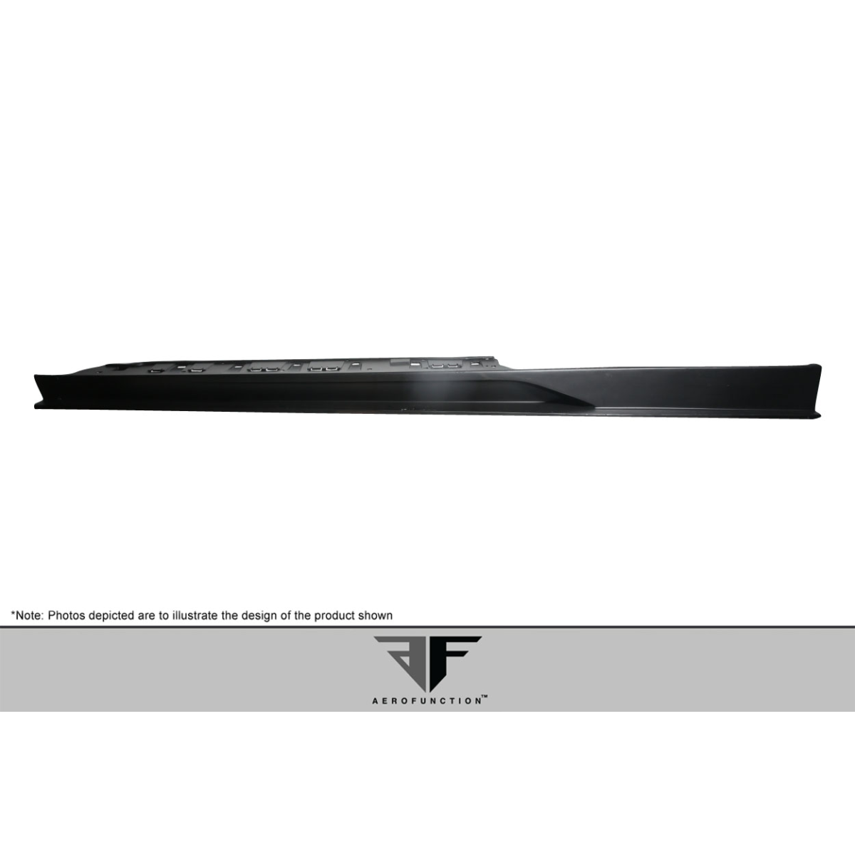 Modify your Audi R8 2008 with our Exterior/Side Skirts - Side view with slight upward angle