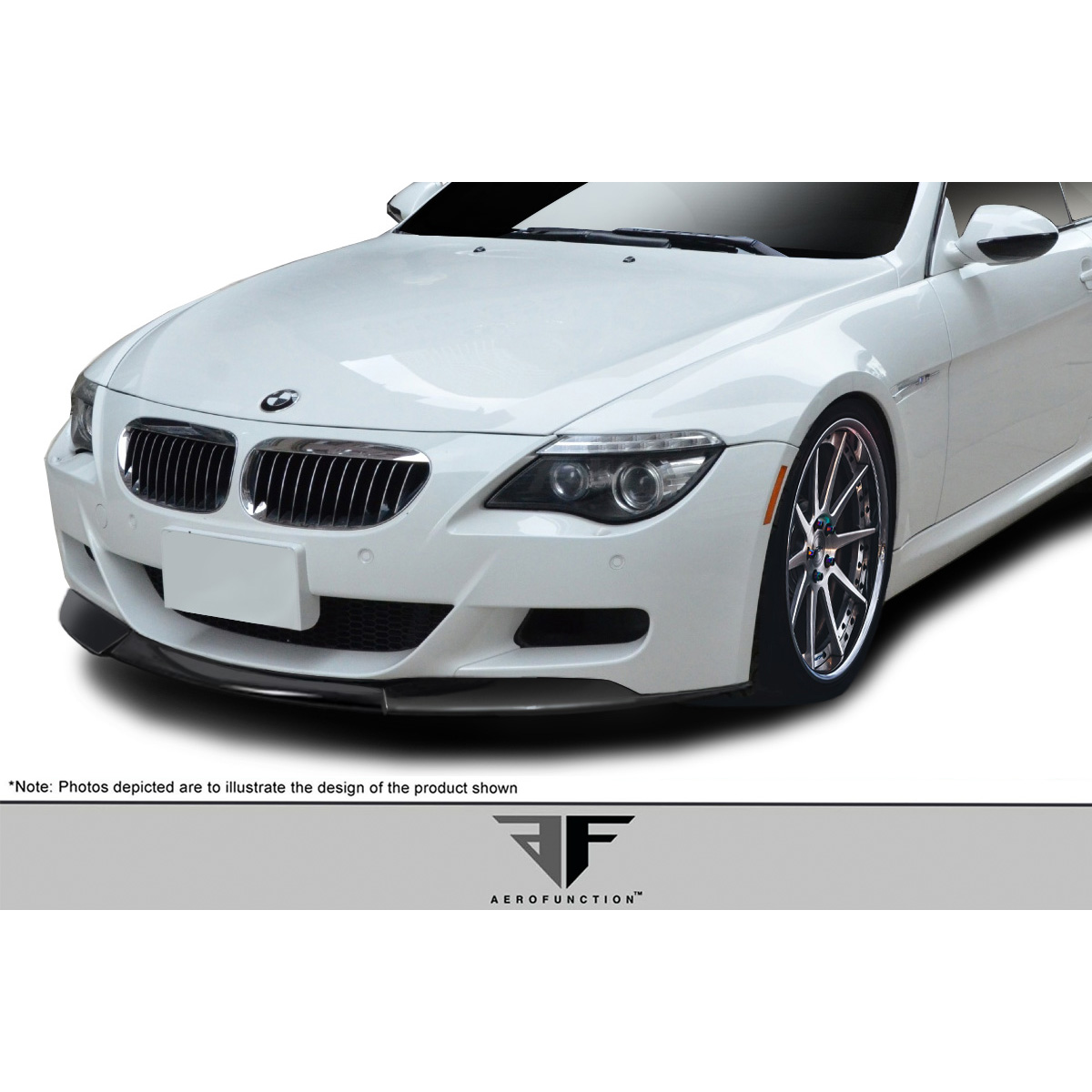 Modify your BMW 6-Series 2006 with our Exterior/Front Bumpers or Lips - Shown at a low frontal angle