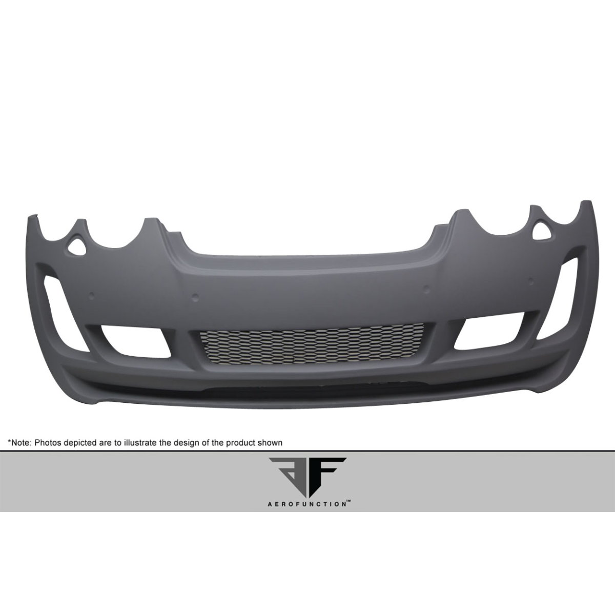 Modify your Bentley Continental 2003 with our Exterior/Front Bumpers or Lips - Frontal view of front bumper part