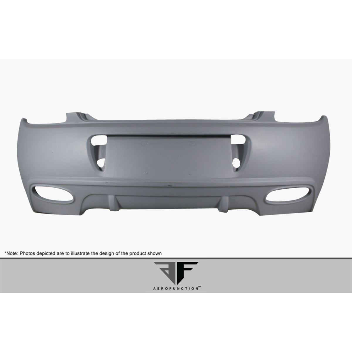 Modify your Bentley Continental 2003 with our Exterior/Rear Bumpers or Lips - Front view of the rear bumper part