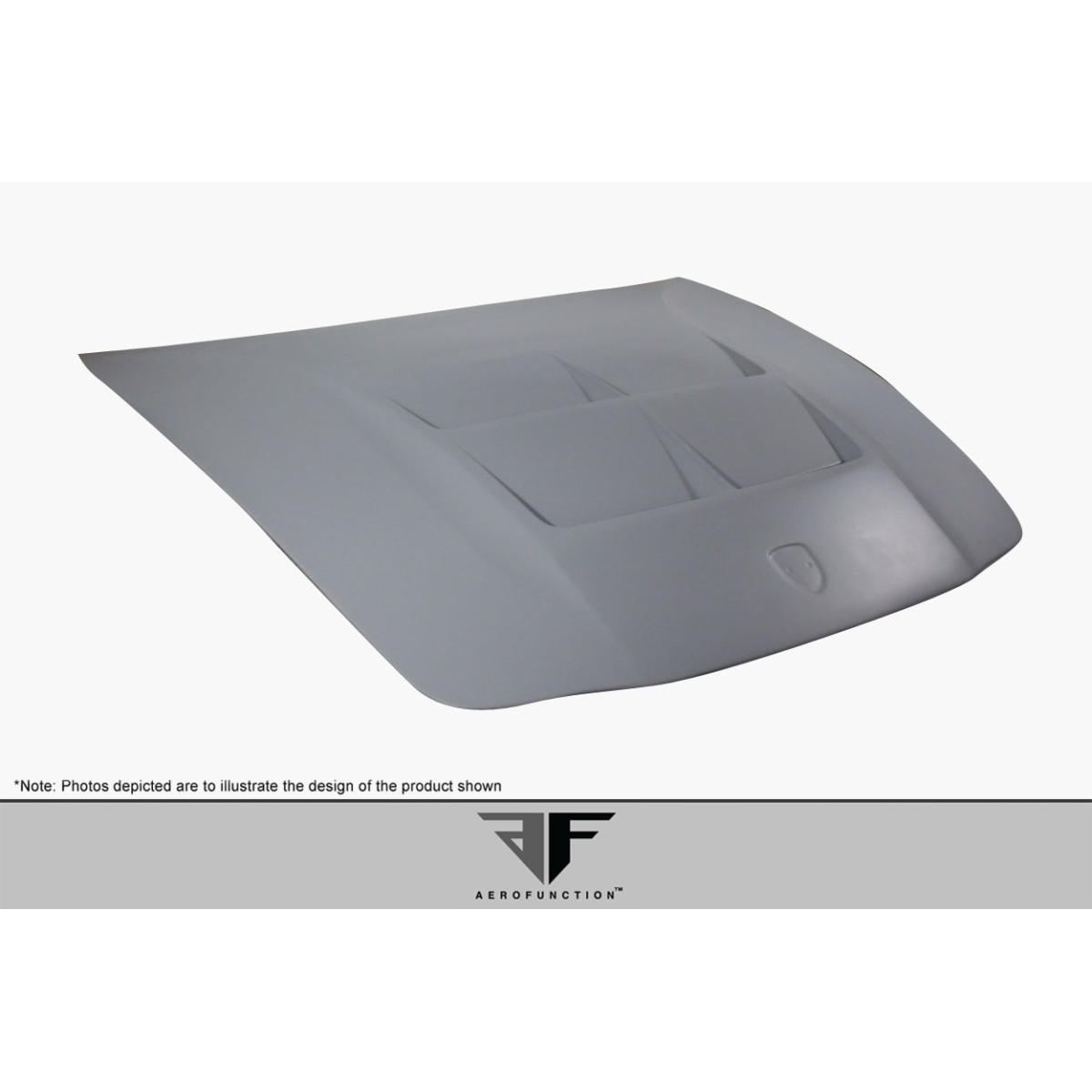 Modify your Porsche Panamera 2010 with our Exterior/Hoods - Front angle view of the hood part