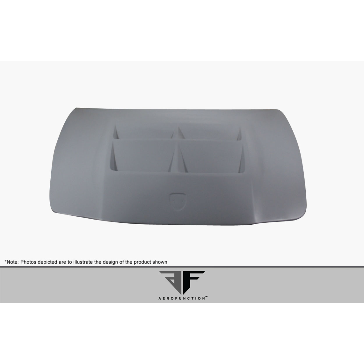 Modify your Porsche Panamera 2010 with our Exterior/Hoods - Front top view of the car hood part